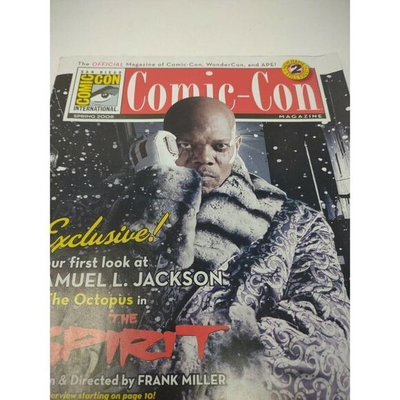 Comic Con Magazine Spring 2008 Samuel L Jackson The Official Magazine - Picture 3 of 7